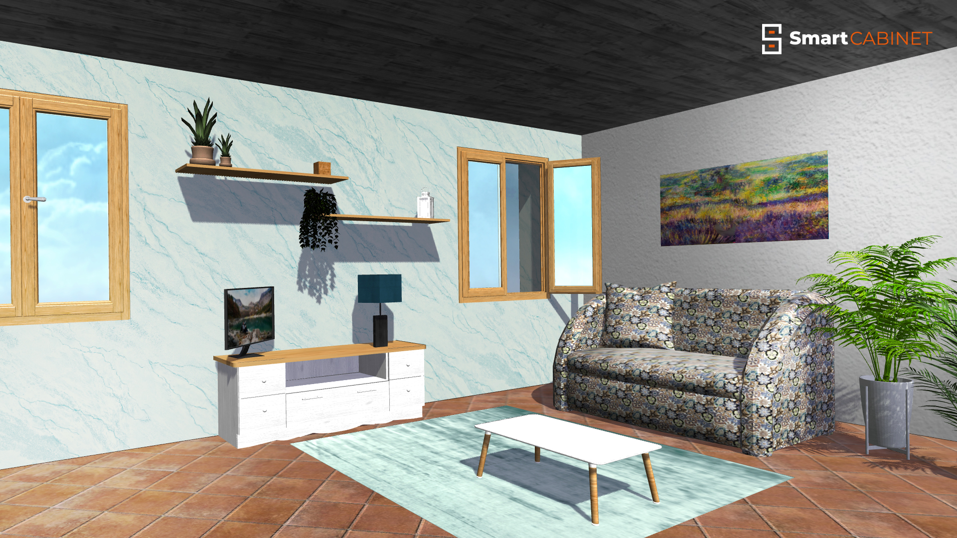 Come arredare un salotto shabby?