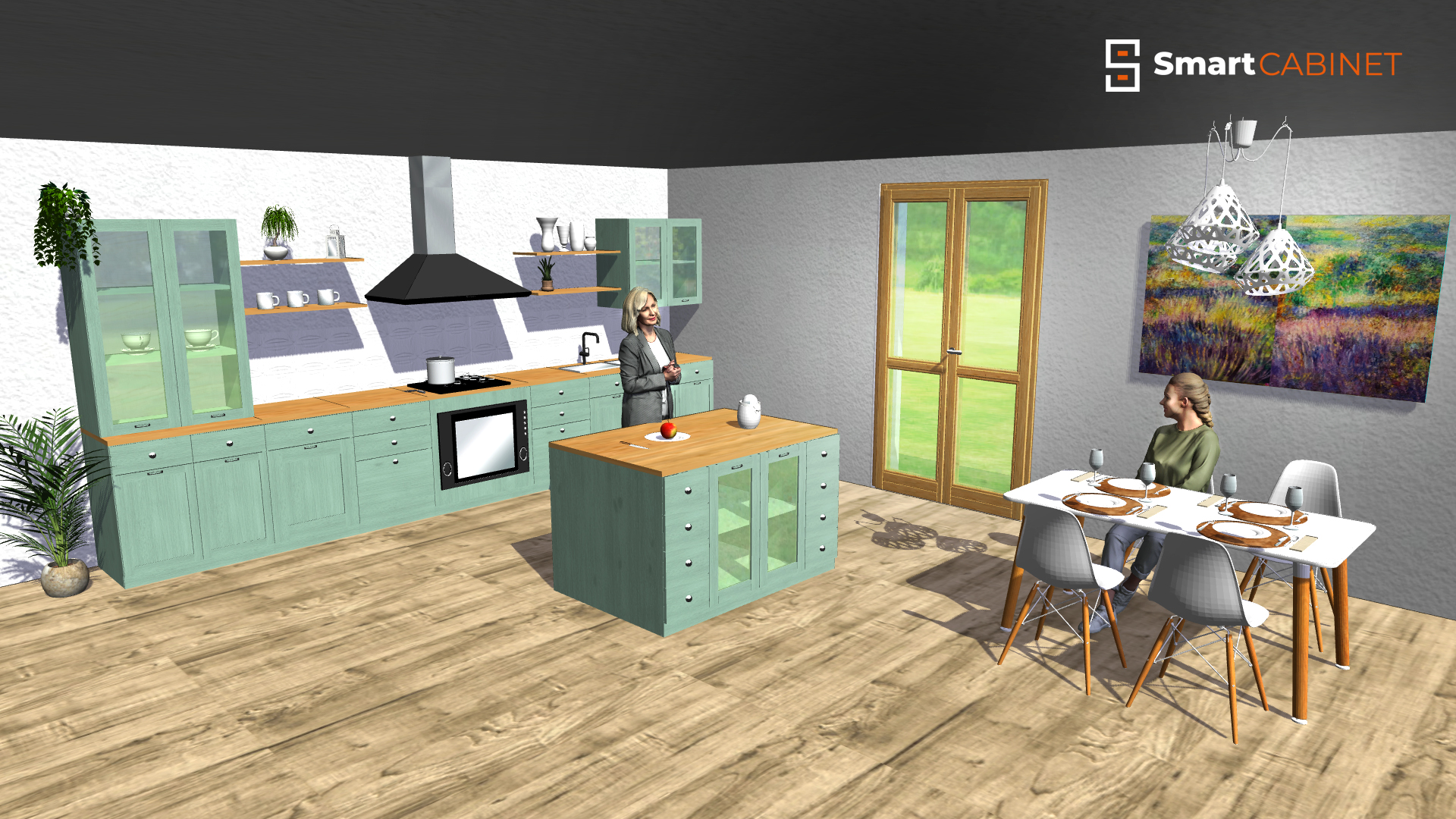Come progettare una cucina country?