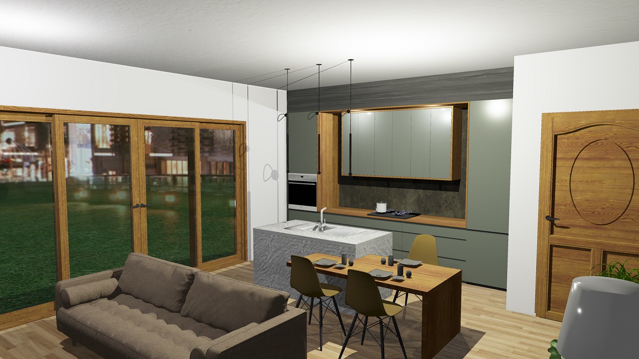 Come progettare una cucina moderna con isola?