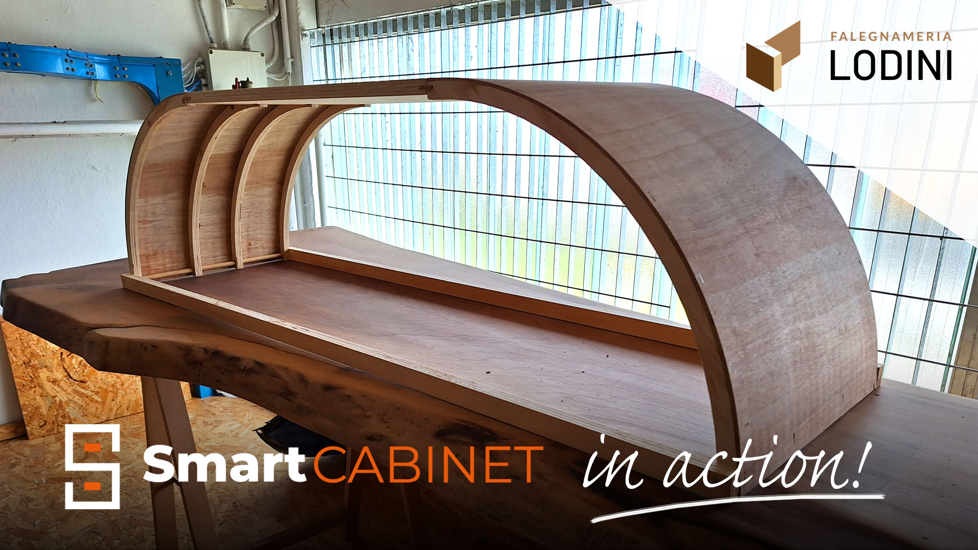 SmartCabinet IN AZIONE - presso la Falegnameria Lodini!